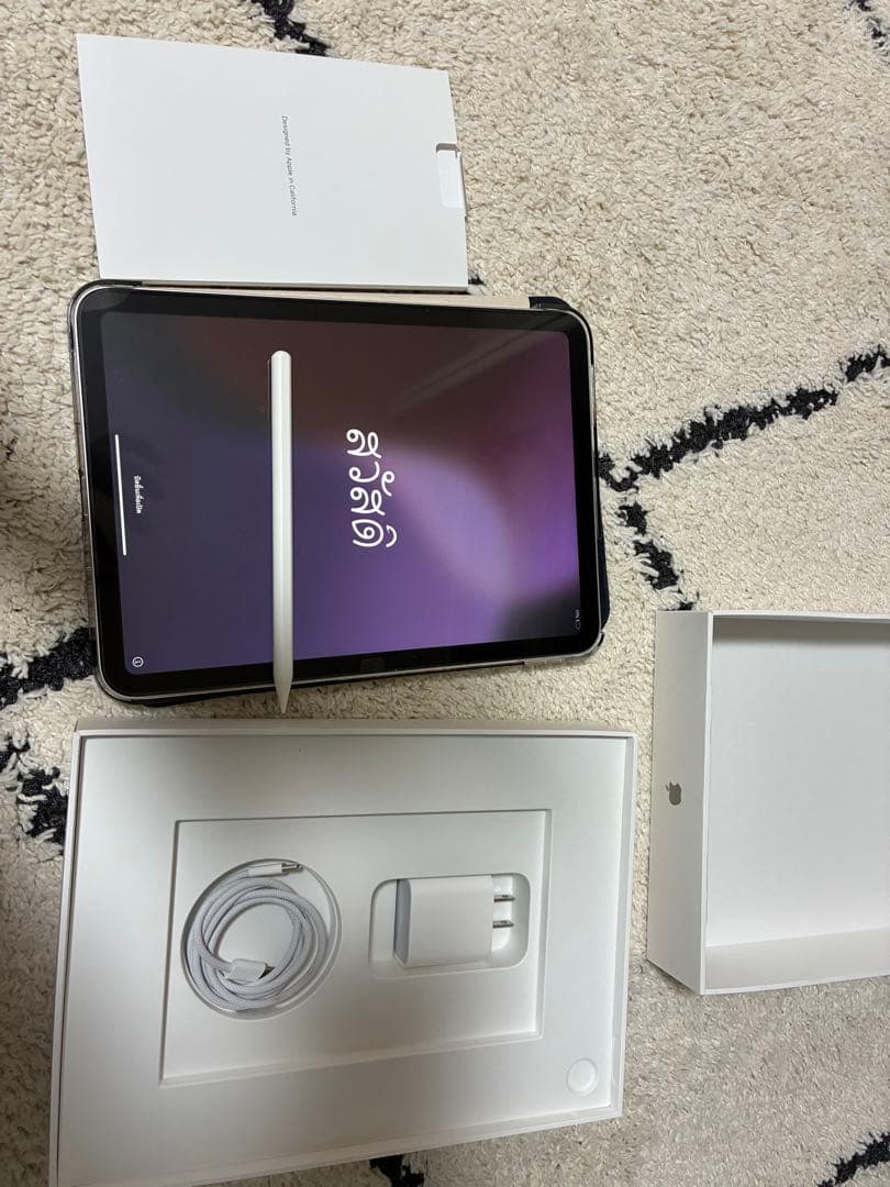 iPad本体 タッチペン 充電器 ケース付き A16