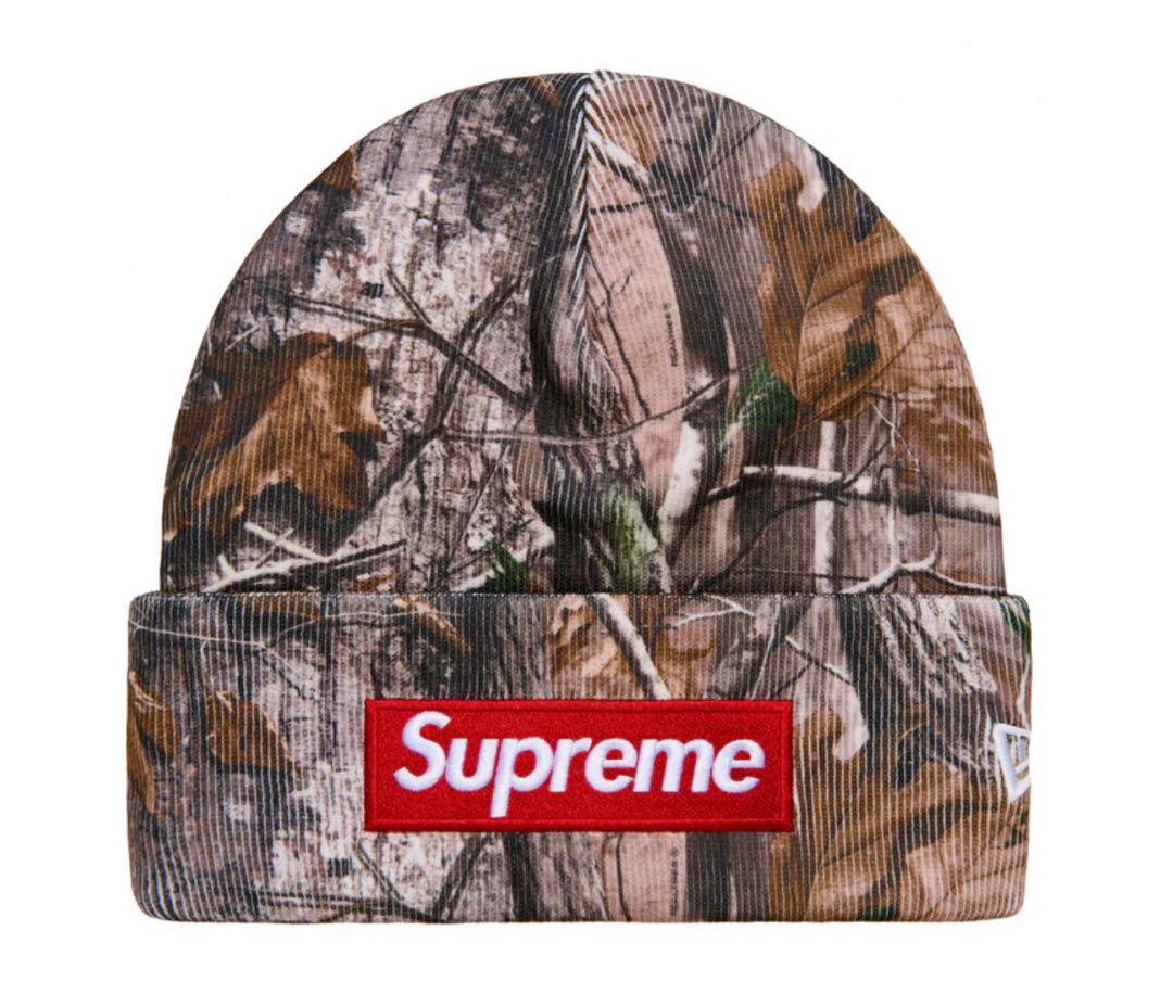 帽子 Supreme Box Logo Beanie Realtree AP Camo