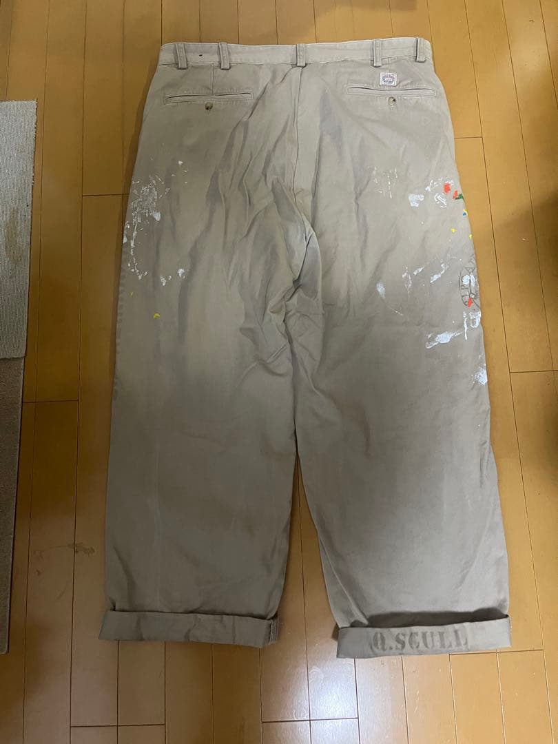 ラルフローレン　ビッグチノ　ペインティングパンツ