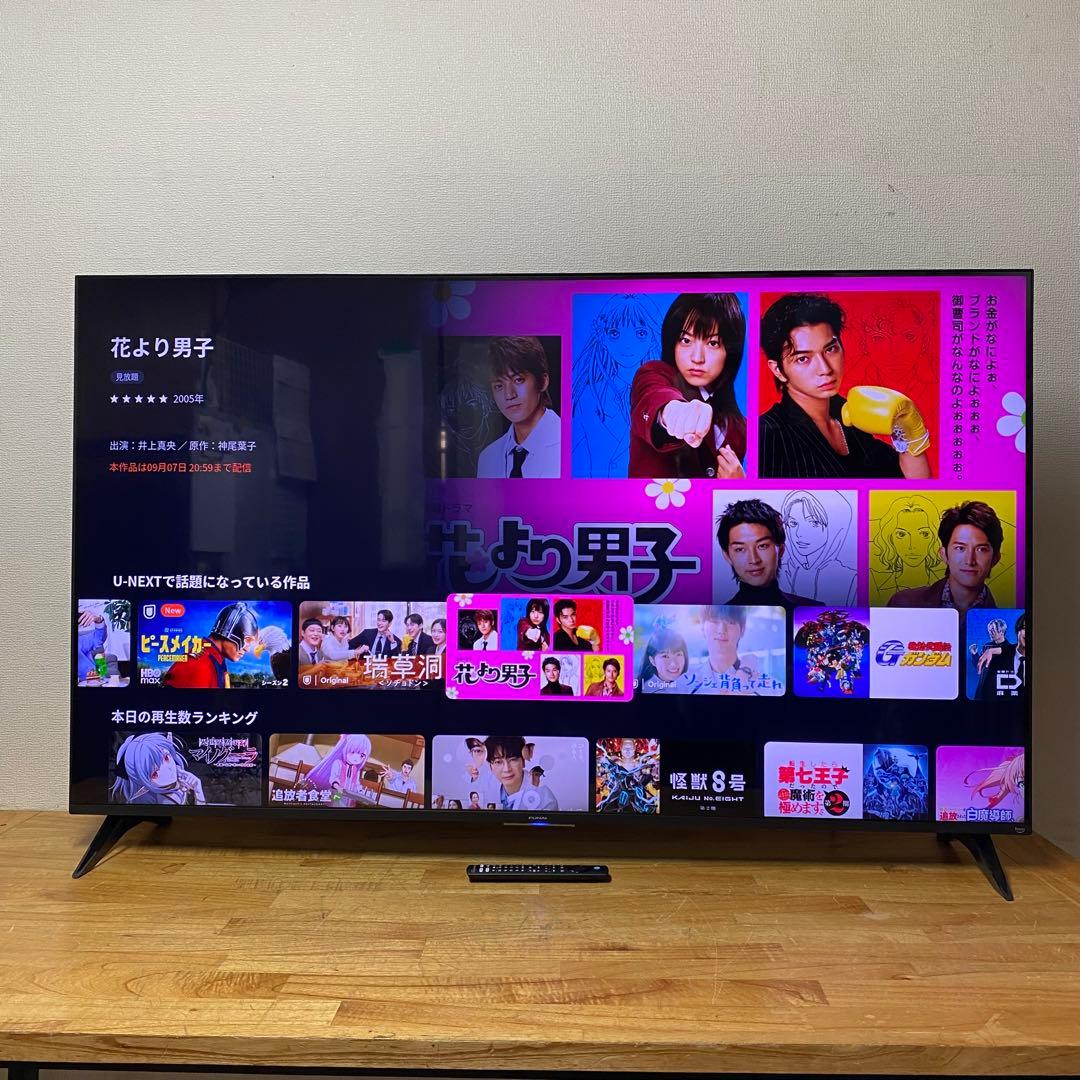 FUNAI 65V型 4K 液晶テレビ Fire TV FL-65UF460