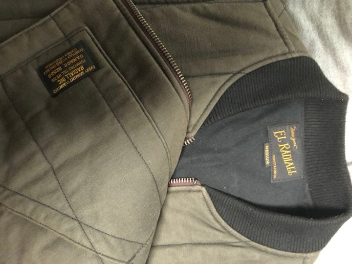 ラディアル　RADIALL ベスト　ワーク　カーキ　宮城大輝着用