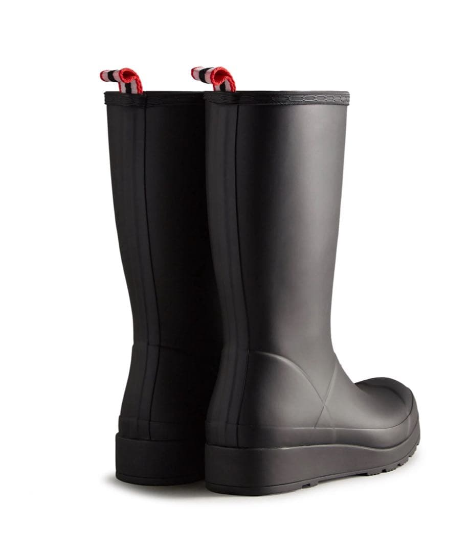 【美品】HUNTER 長靴　ロング　ブラック　23cm