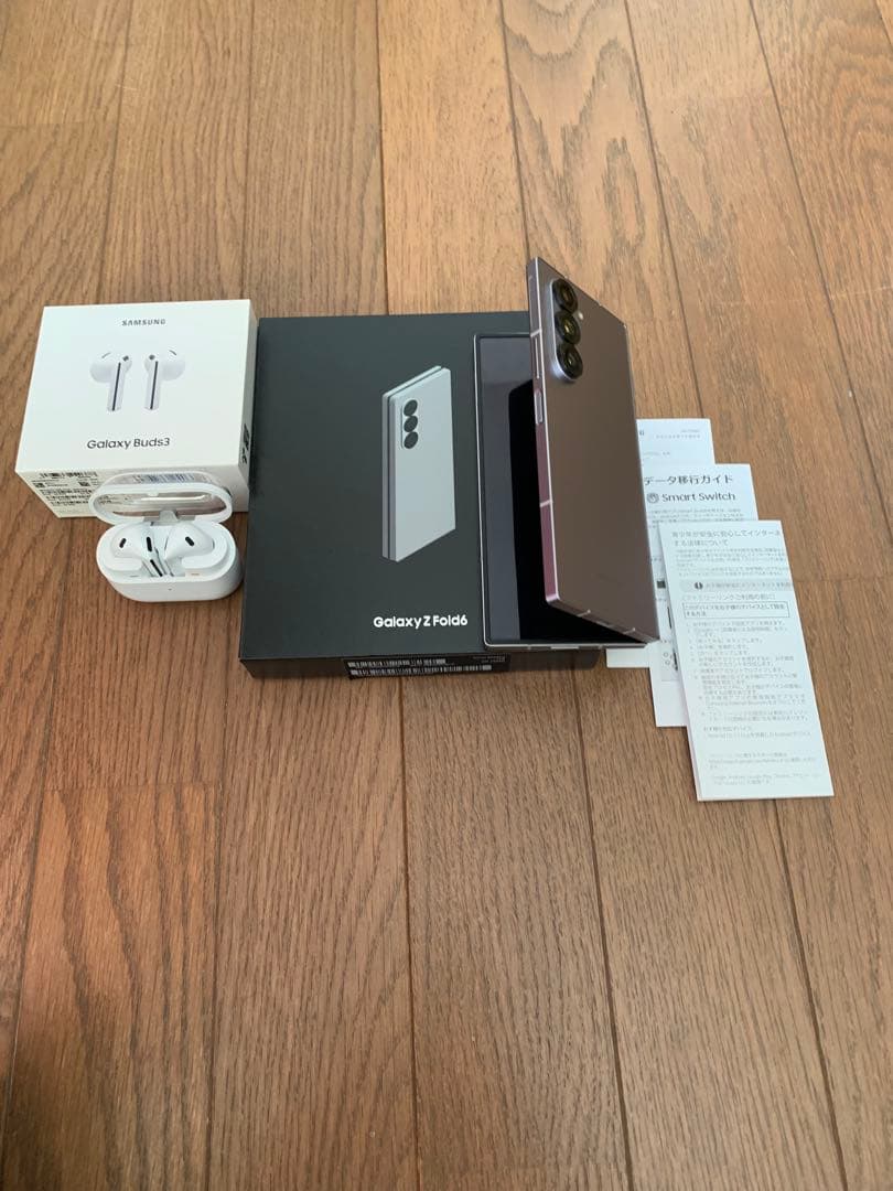 Samsung Galaxy Z Fold6本体 1TB+Buds3