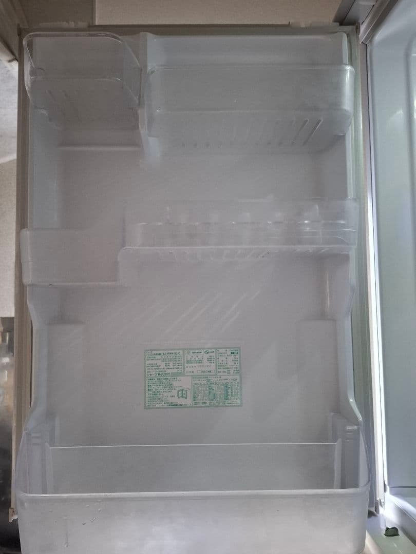 【5/5まで】SHARP 冷蔵庫 SJ-PW41C ホワイト　設置まで