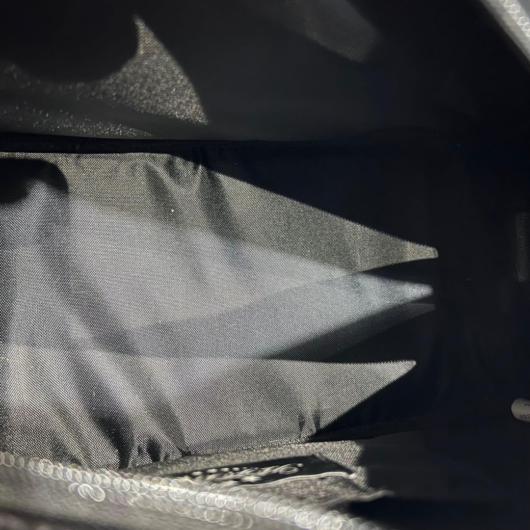 AFB ブラック エナメル ショルダー バッグ A.F.B