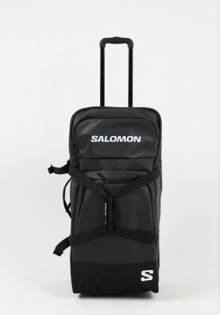 SALOMON ブラック キャリーバッグ 大型