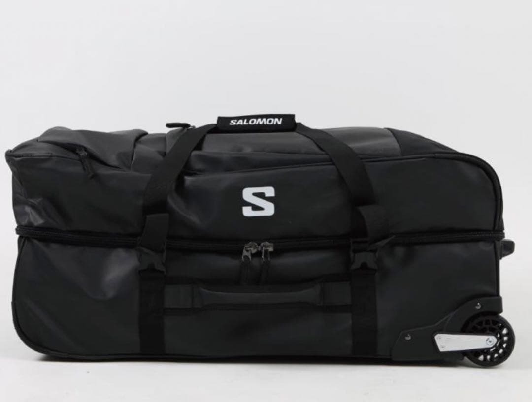 SALOMON ブラック キャリーバッグ 大型
