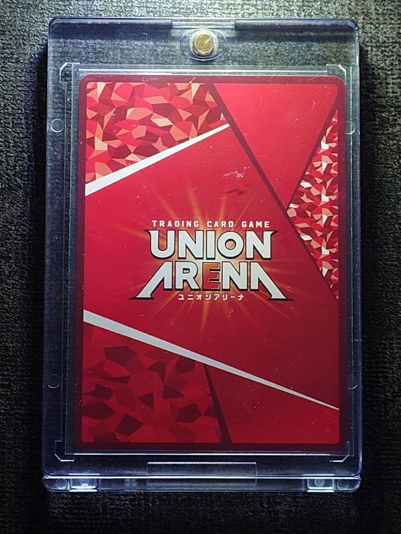 UNION ARENA SR★★ラピ サインカード、Rコードネーム・レッドフード