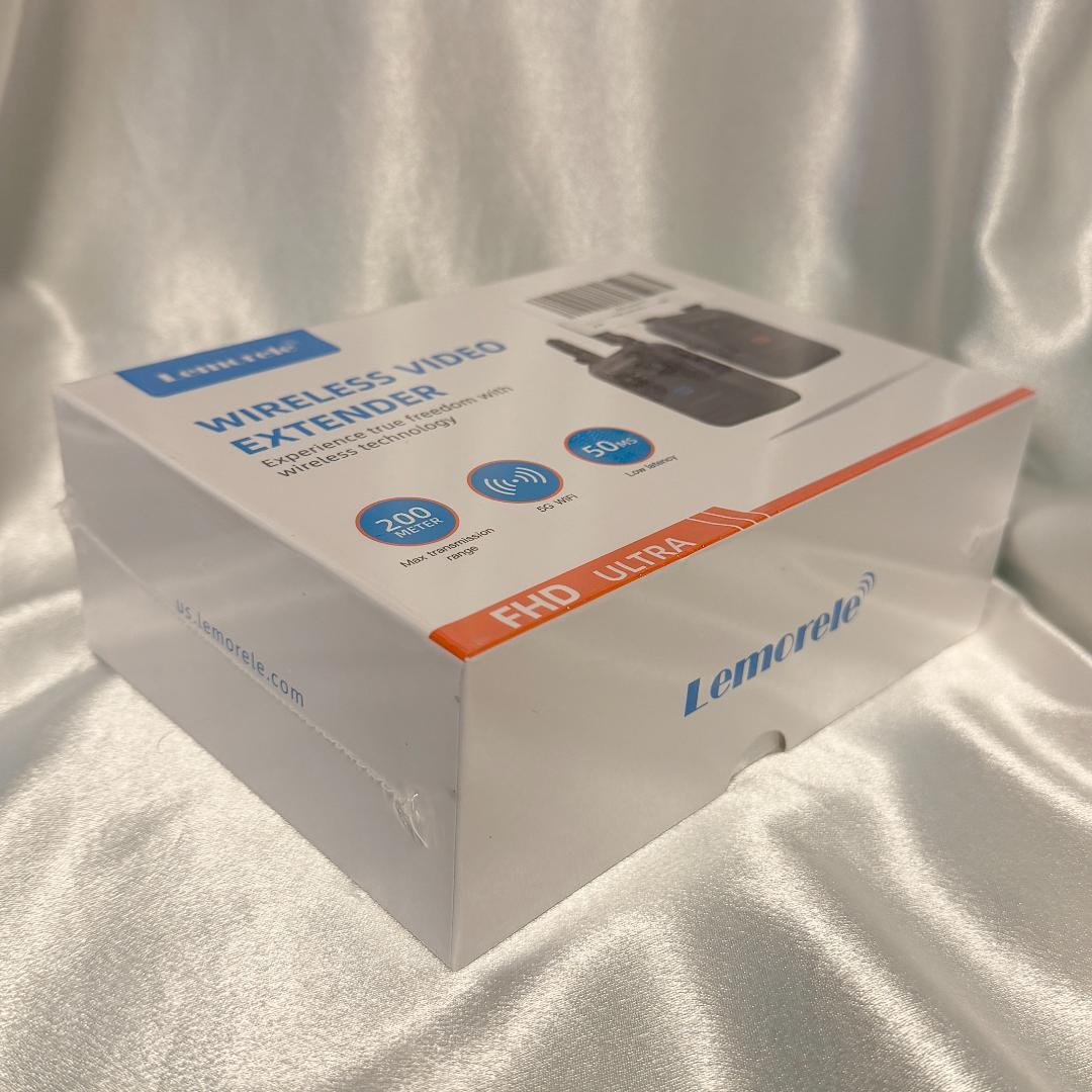 ワイヤレス HDMI 送受信機セット 200m 折りたたみ式アンテナ 1080p