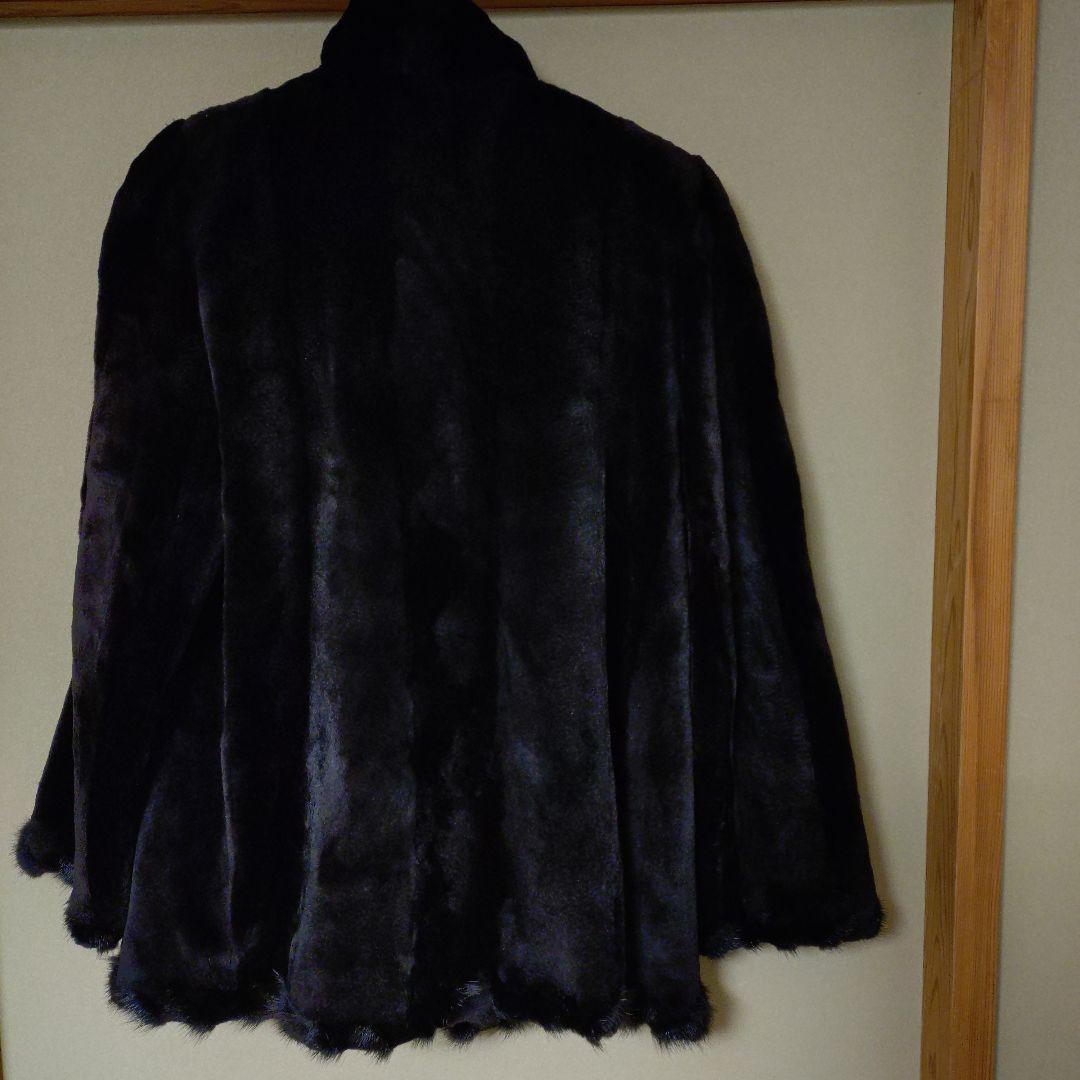 サガミンクロイヤル　ダークブラウン ファーコート 毛皮