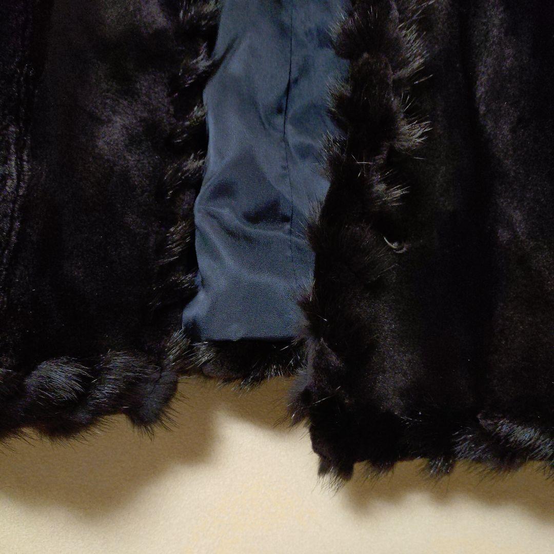 サガミンクロイヤル　ダークブラウン ファーコート 毛皮