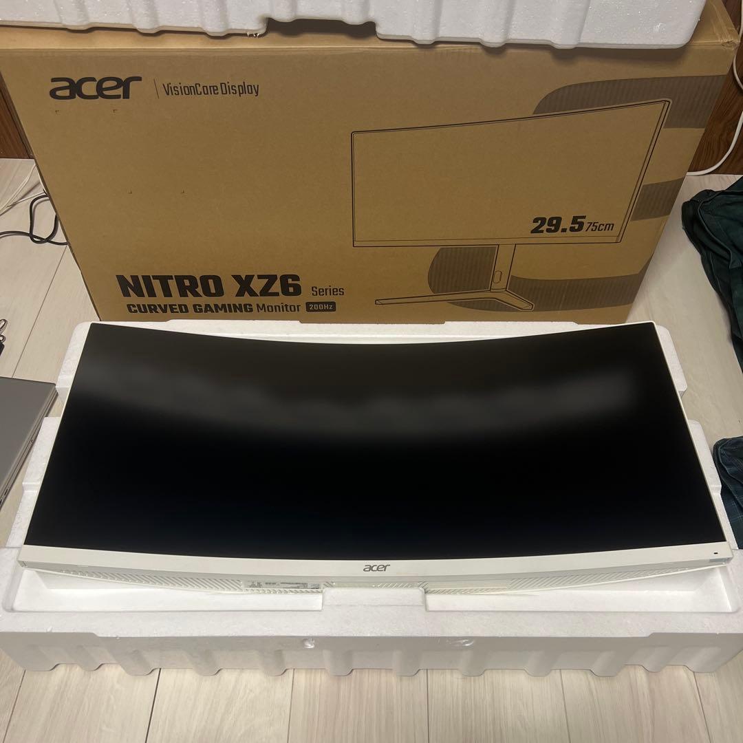 acer Nitro XZ306C X ゲーミングLCD湾曲モニタ 29.5in