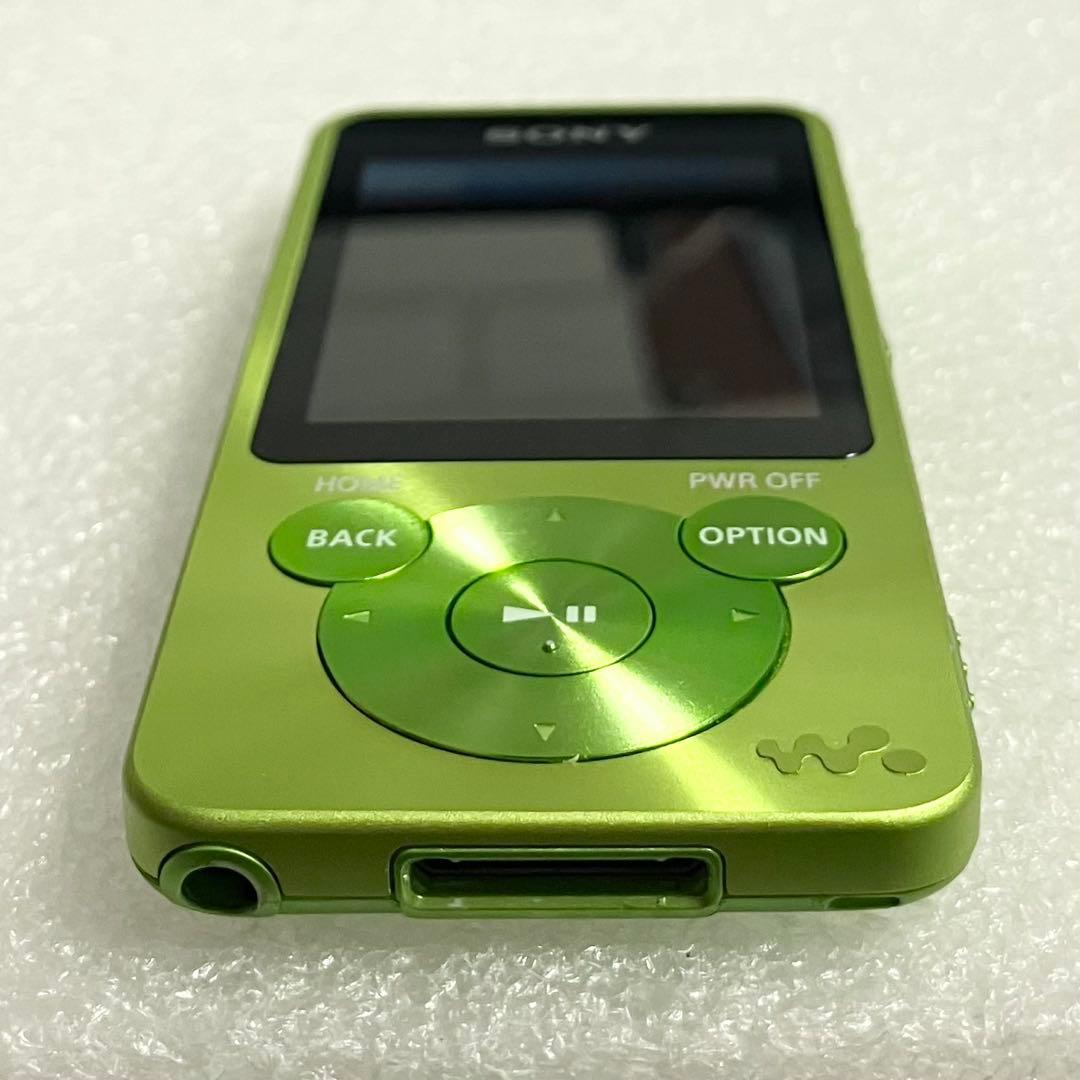 【美品　バッテリー良好】　SONY ウォークマン　NW-S15 16GB ライム