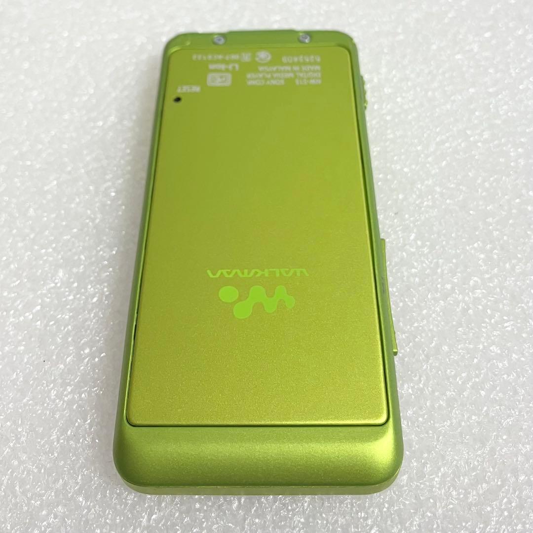 【美品　バッテリー良好】　SONY ウォークマン　NW-S15 16GB ライム