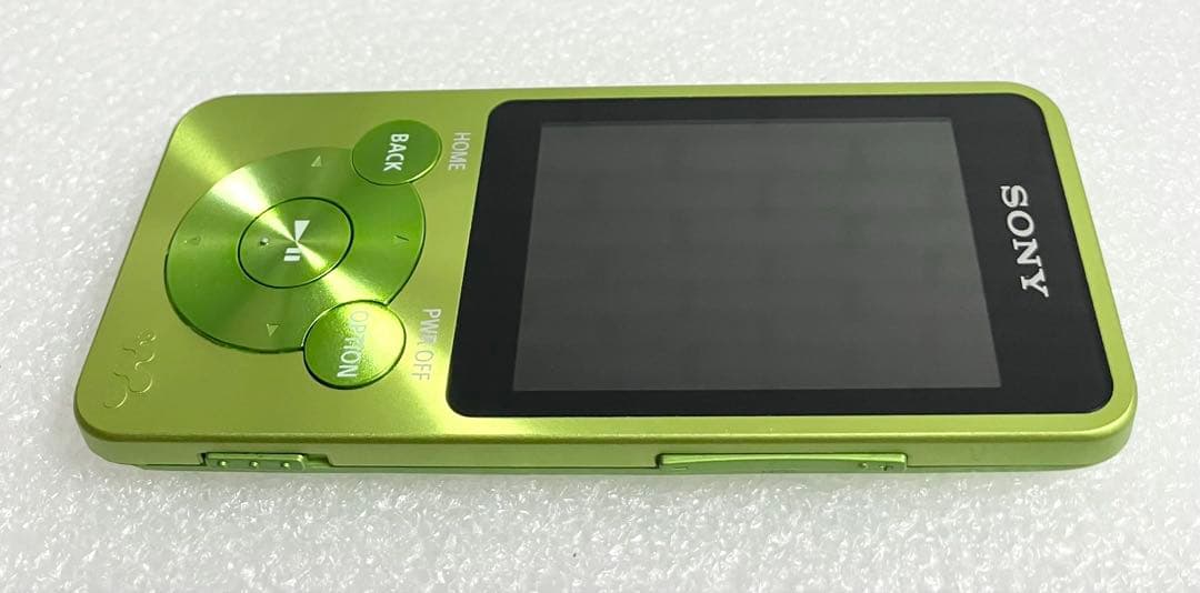 【美品　バッテリー良好】　SONY ウォークマン　NW-S15 16GB ライム