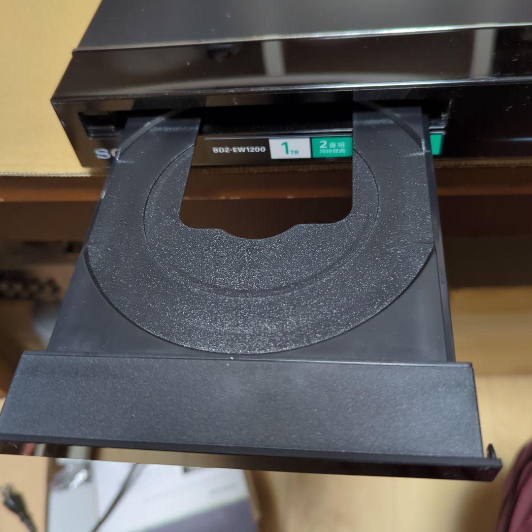 年式古いけど使用頻度少なめSONY ブルーレイレコーダー BDZ-EW1200