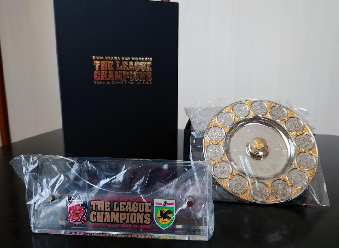 浦和レッズ 2006年 優勝記念シャーレ 銀皿