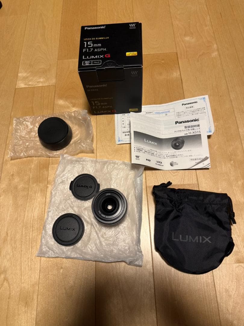 レンズ(単焦点) Panasonic Leica DG SUMMILUX 15mm F1.7