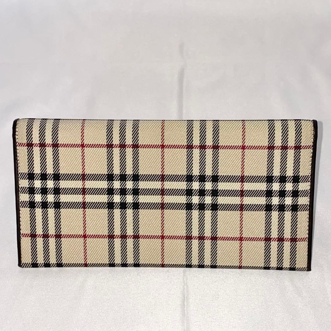 【美品】BURBERRY バーバリー 長財布 ノバチェック
