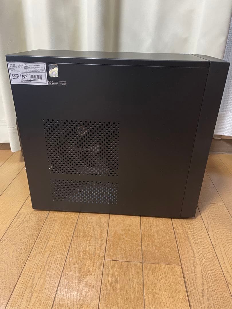 マウスコンピューター デスクトップPC+液晶モニター+キーボード+マウスの4点