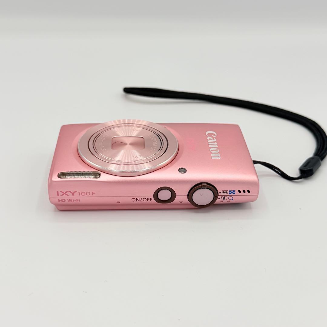 Canon ixy 100F ピンク　イクシー　デジカメ　キャノン　コンデジ