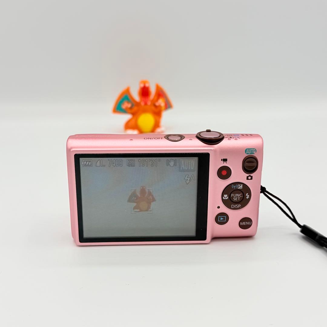 Canon ixy 100F ピンク　イクシー　デジカメ　キャノン　コンデジ