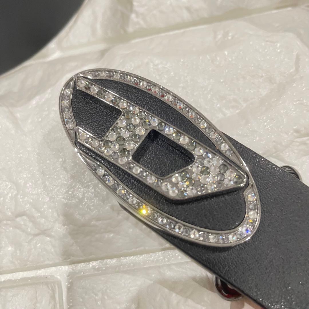 DIESEL★正規品【美品】ストーンベルト X10305 PR271 /80