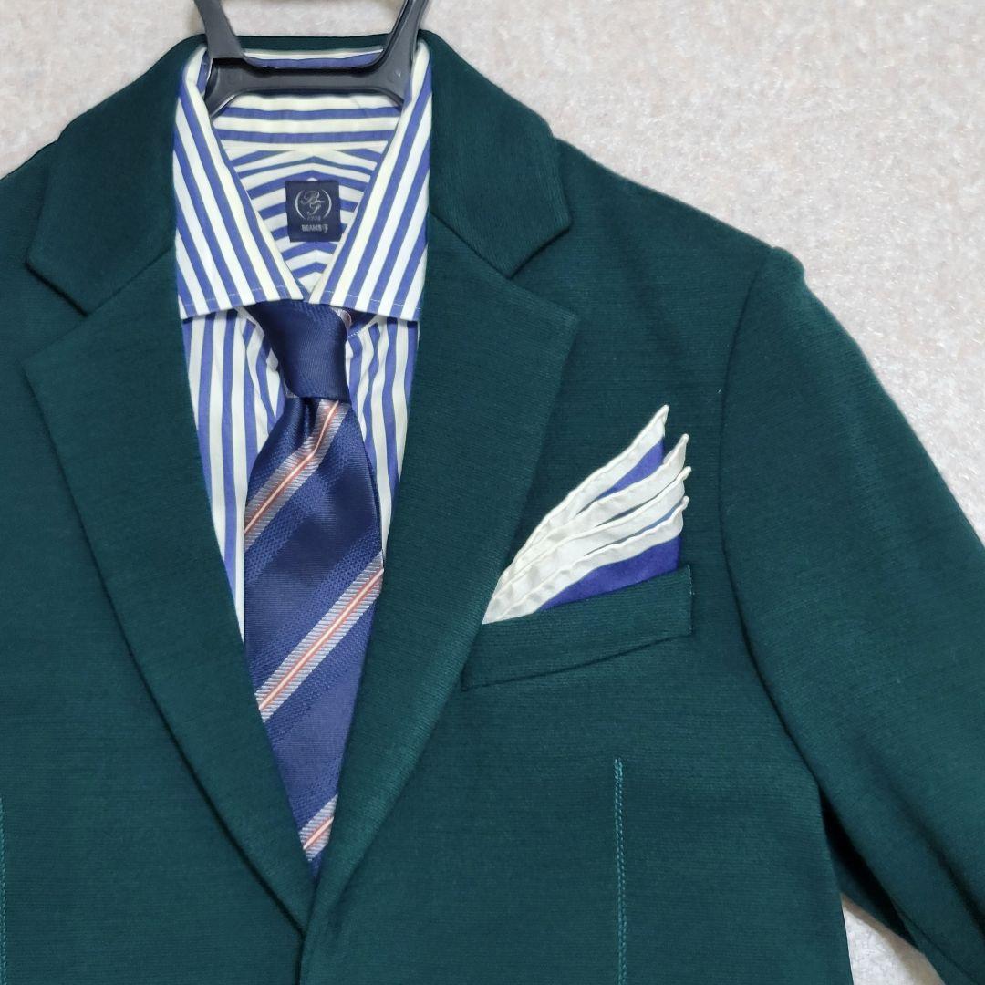 s m トゥモローランド 超高級 ウールニット テーラードジャケット