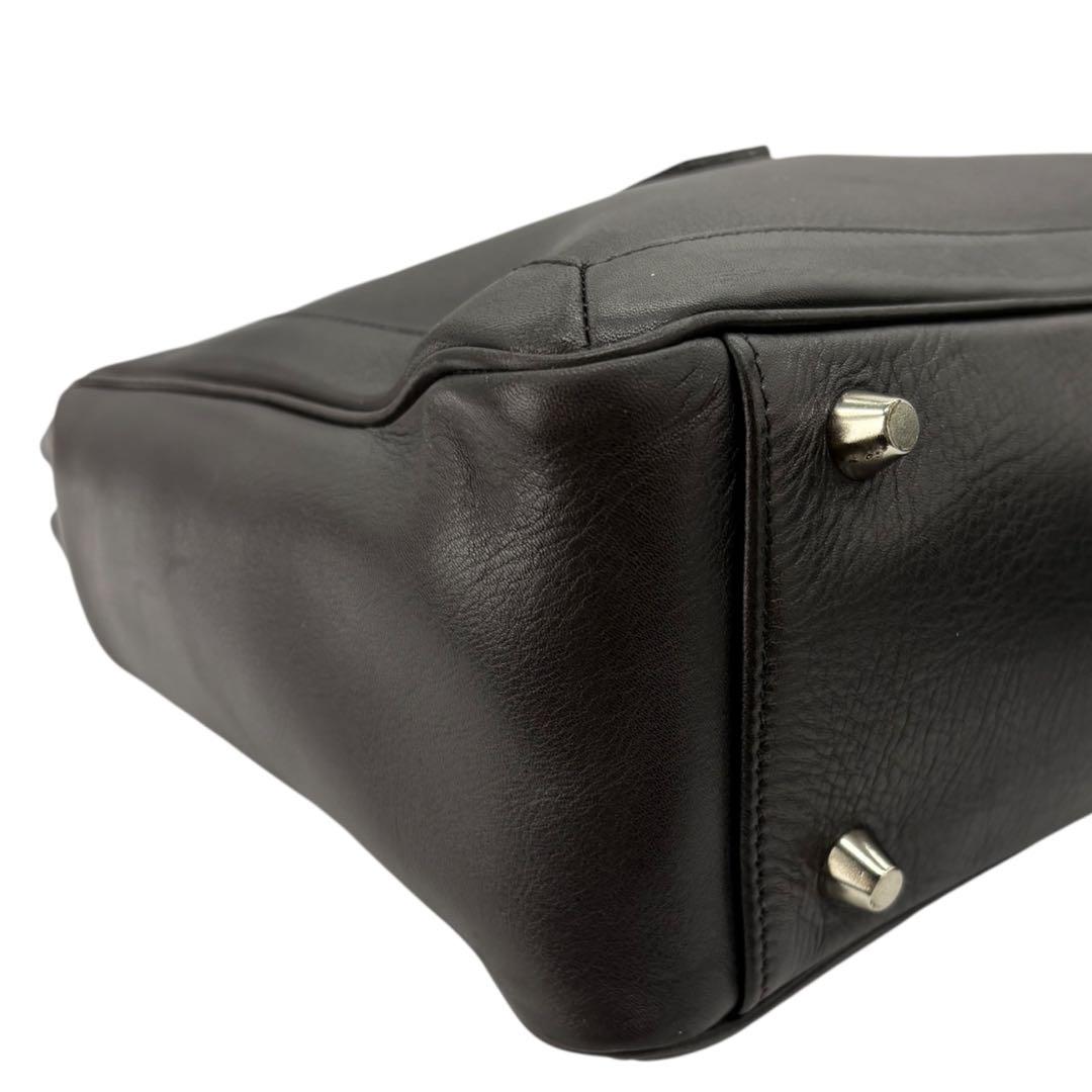 【美品】オールドコーチ ショルダーバッグ ビジネスバッグ 本革 レザー 537