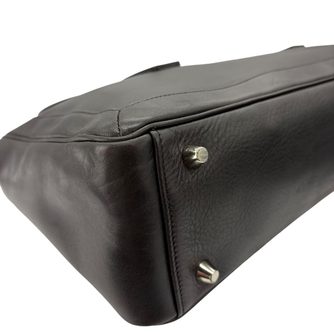 【美品】オールドコーチ ショルダーバッグ ビジネスバッグ 本革 レザー 537