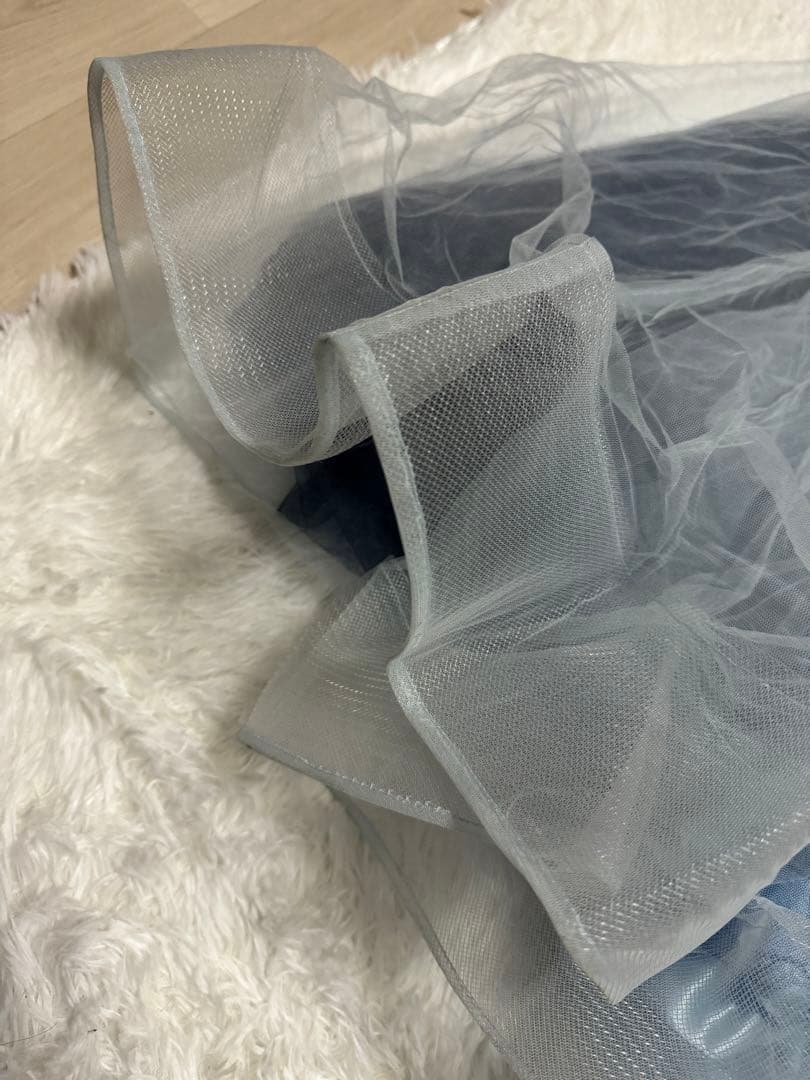 【JEAN MACLEAN/ジャンマクレーン】ロング　バースデードレス　ブルー