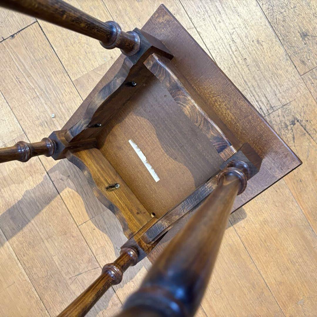 カリモク コロニアル シリーズ テレフォンラック 電話台 木製 サイドテーブル