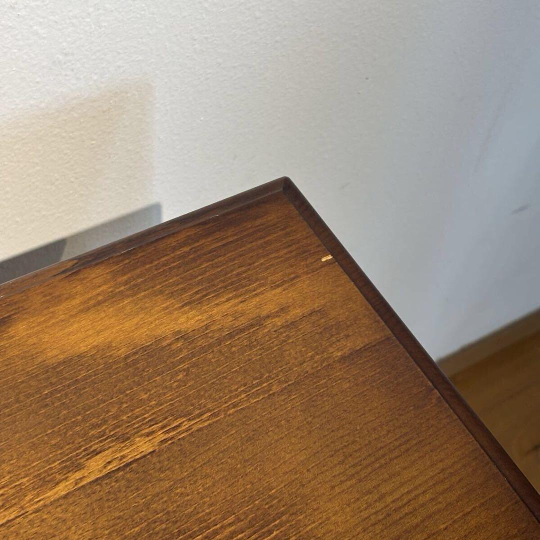 カリモク コロニアル シリーズ テレフォンラック 電話台 木製 サイドテーブル