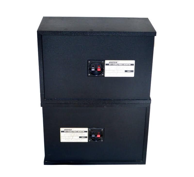 鳴音良好☆BOSE ボーズ 201 AUDIO VIDEO MONITOR ペア