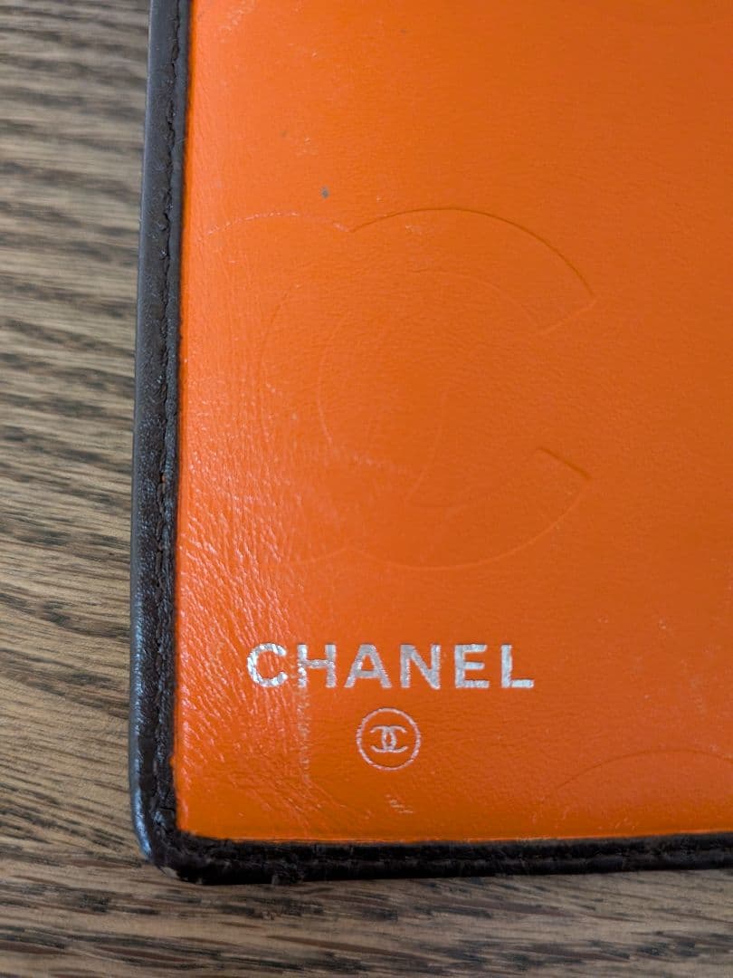 CHANEL カンボンライン 長財布　ブラウン ココマーク