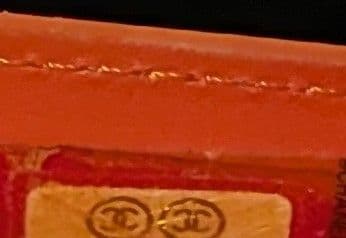 CHANEL カンボンライン 長財布　ブラウン ココマーク