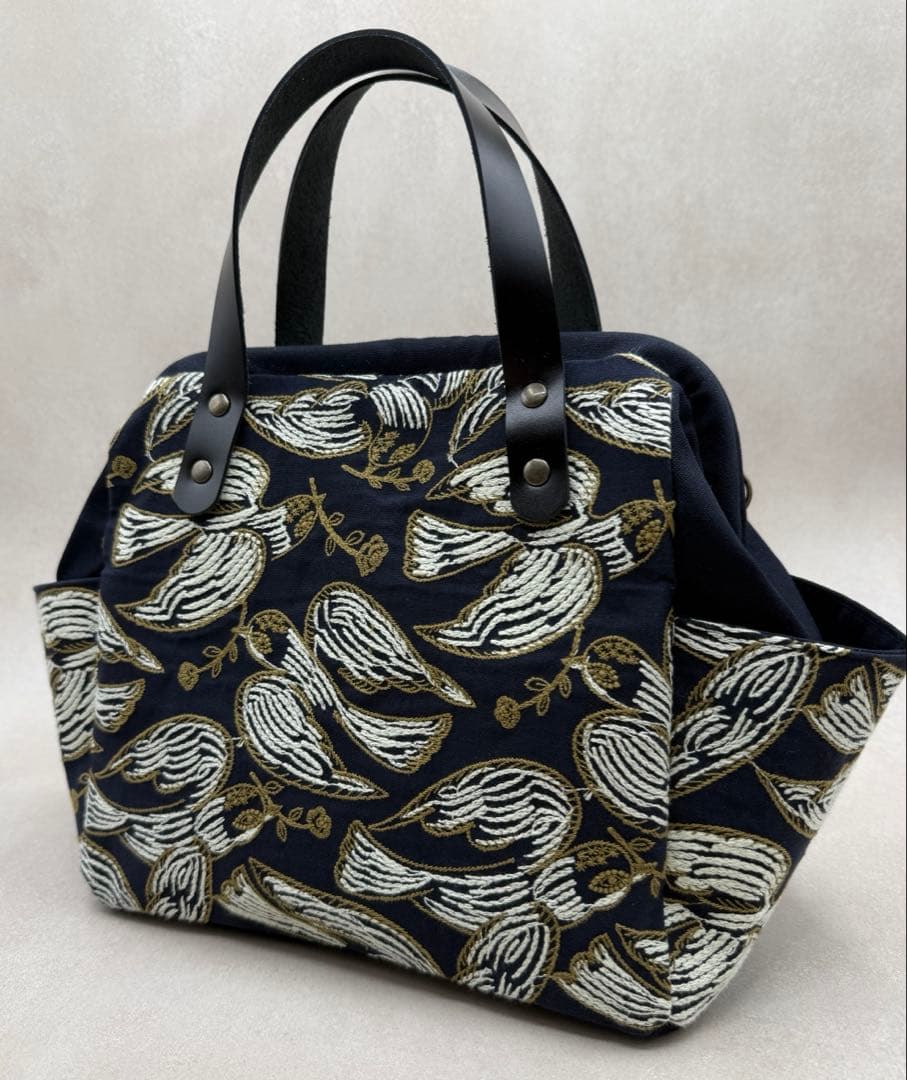 ミナペルホネン followingday ハンドメイドバッグ 1209Ⓐ