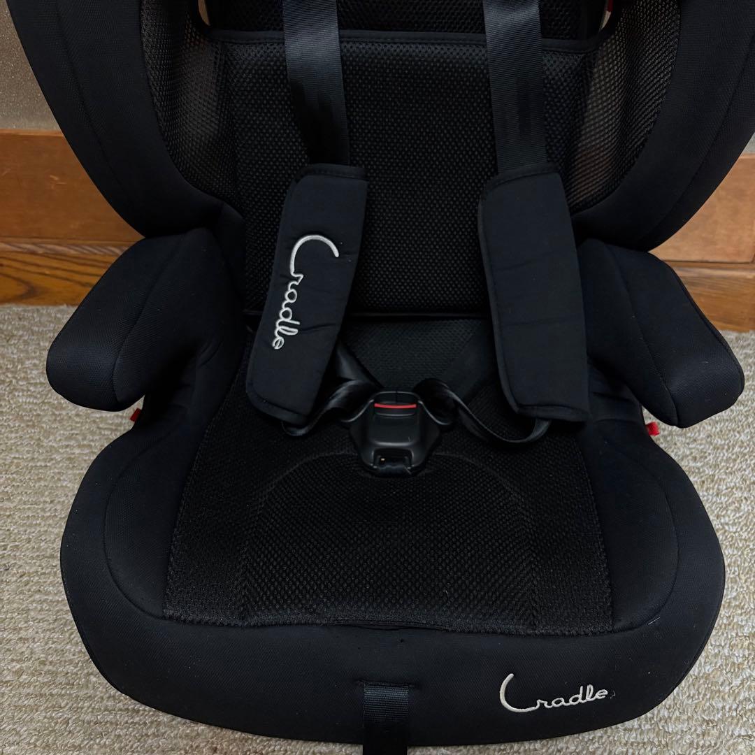 極美品　Cradle クレイドル ハーネスジュニア ISOFIX ジュニアシート