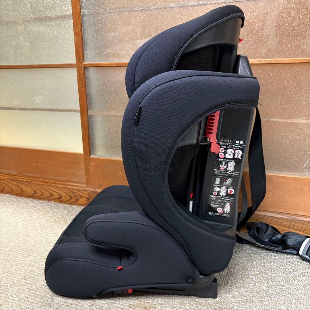 極美品　Cradle クレイドル ハーネスジュニア ISOFIX ジュニアシート