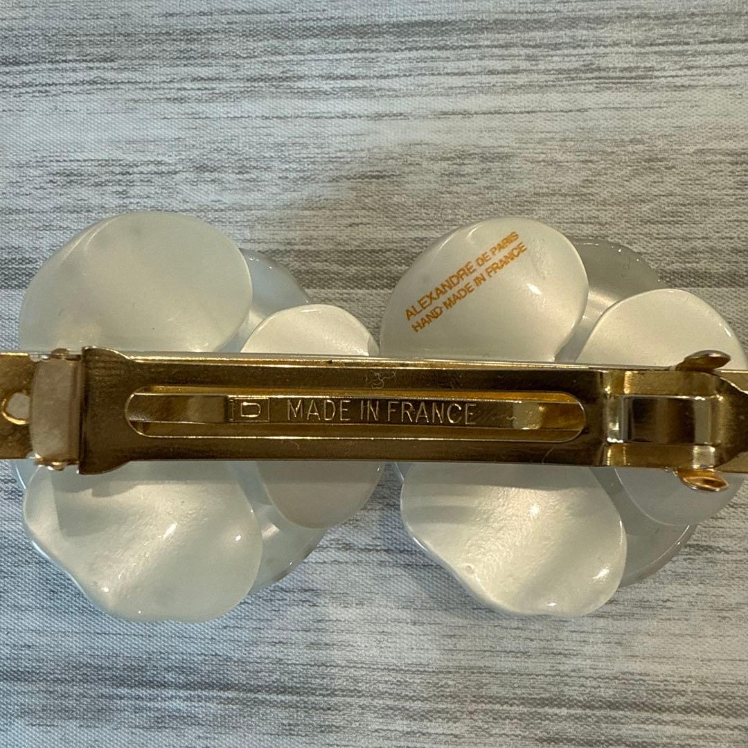 アレクサンドル ドゥ パリ 双子カメリアバレッタ