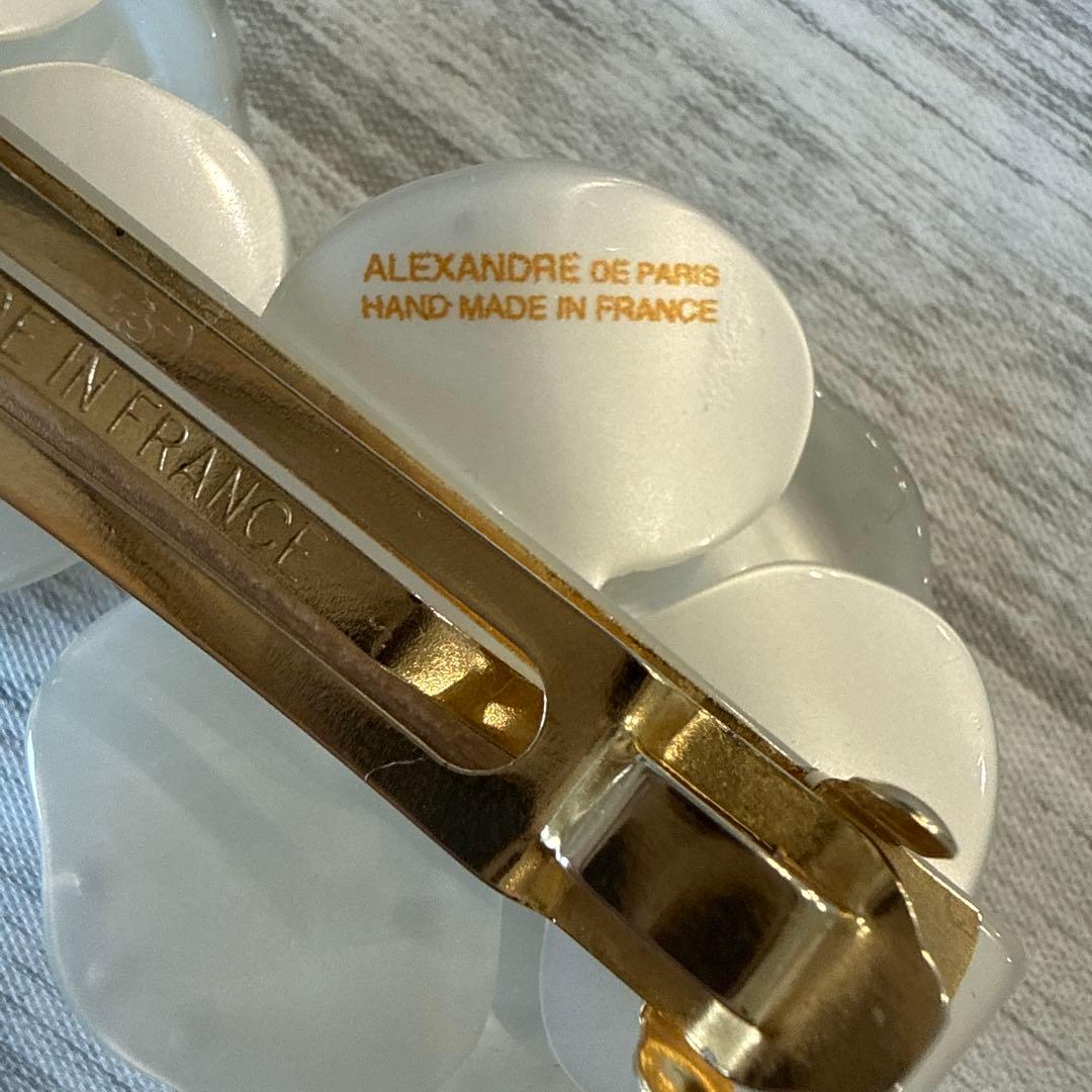 アレクサンドル ドゥ パリ 双子カメリアバレッタ