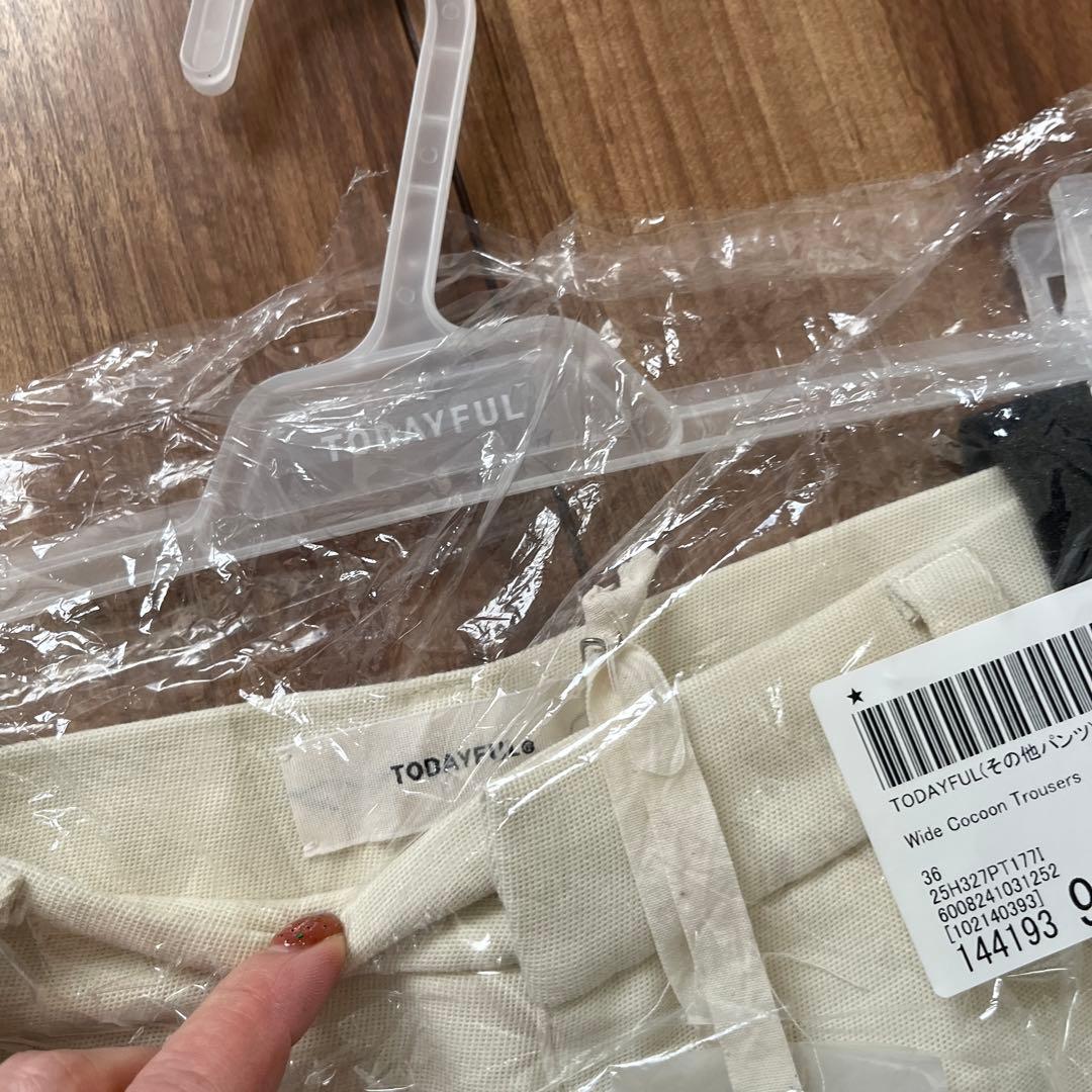 パンツ nontas TODAYFUL Wide Cocoon Trousers