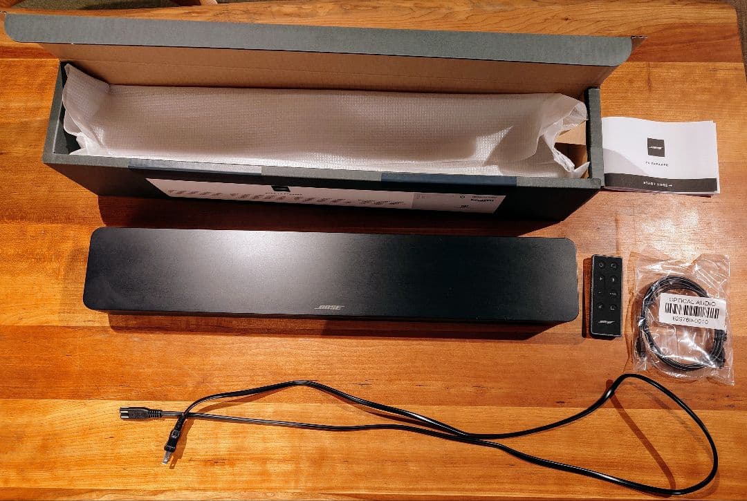 HDMIケーブル付　BOSETVSpeaker SINGLE BLK100VJP