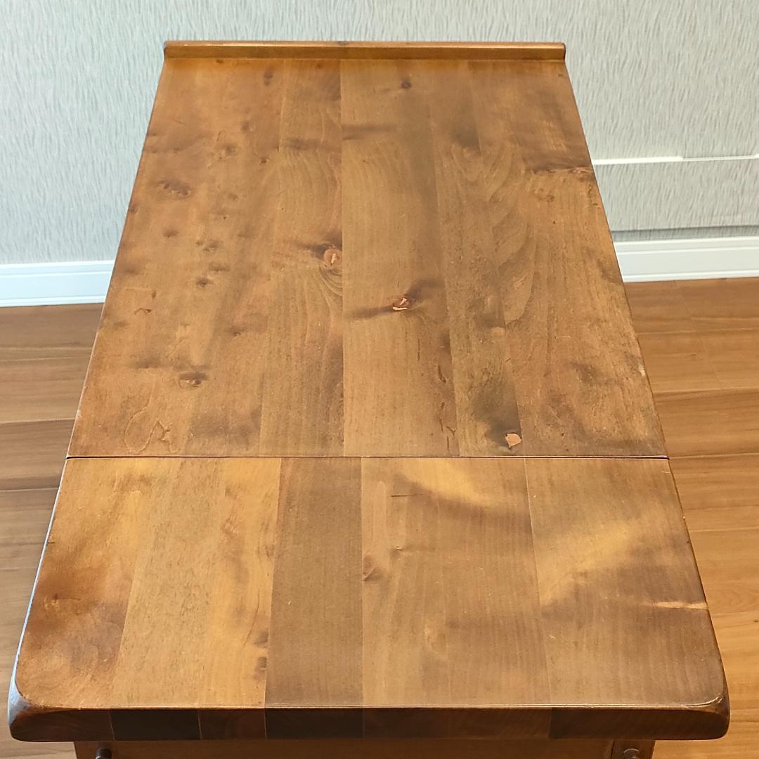 アンティーク　キッチンワゴン　バタフライ　サイドテーブル　スペイン輸入家具