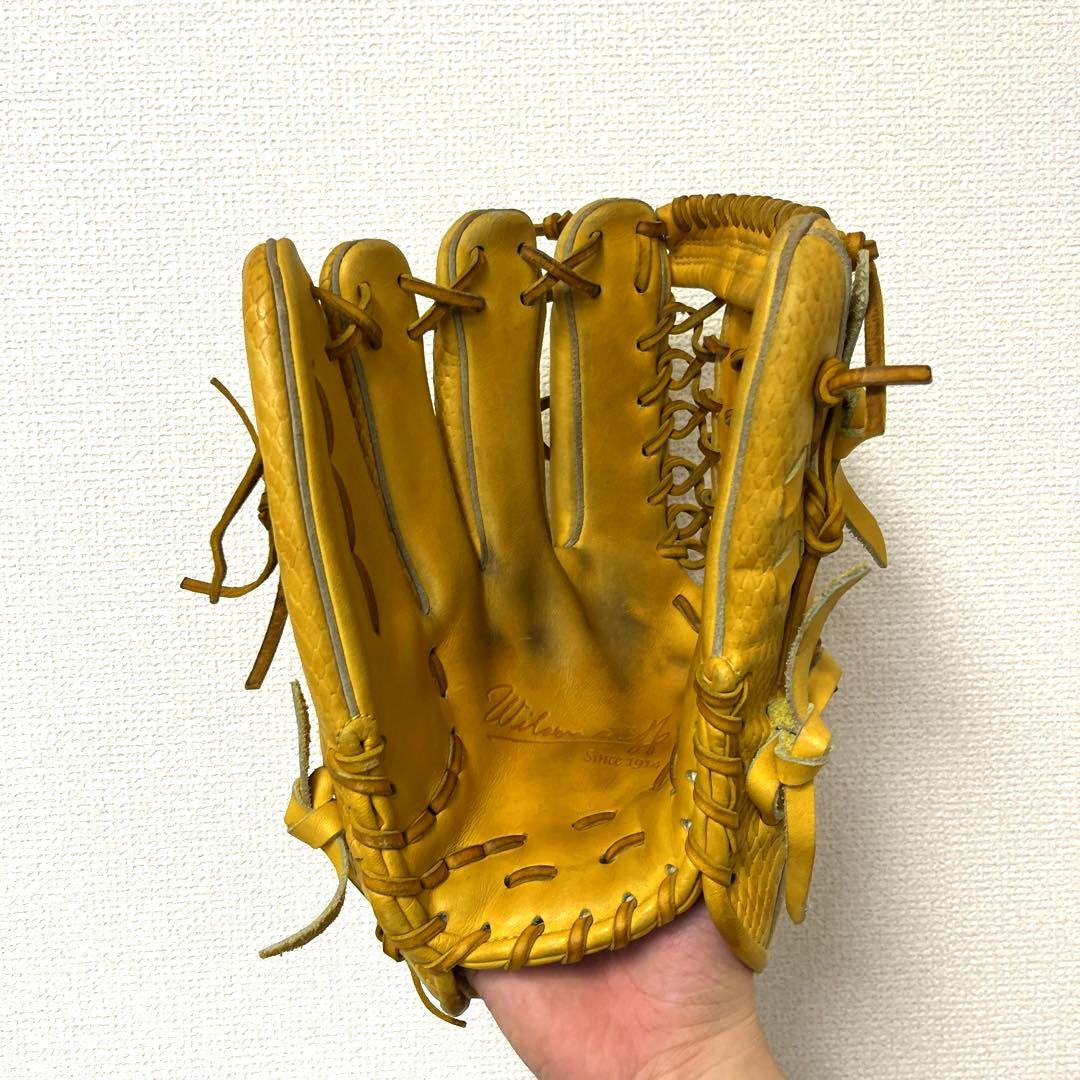 723 ウィルソン スタッフ 型抜群 即戦力 軟式 外野手用グローブ 左投げ