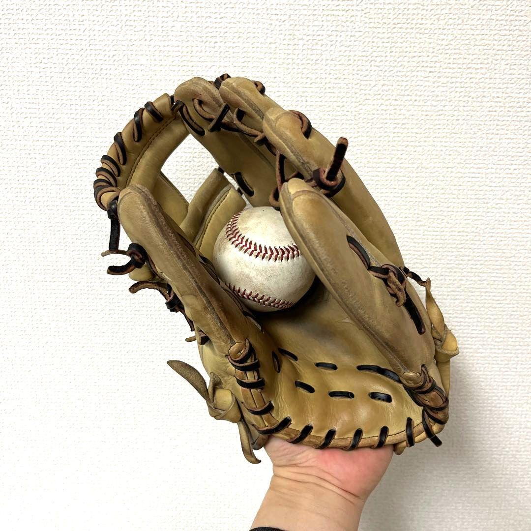 821 ミズノ グローバルエリート 型抜群 即戦力 軟式 内野手用グローブ