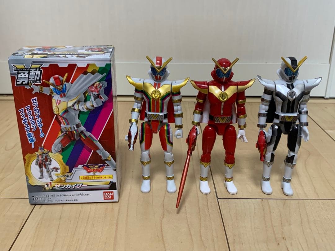 【最終値下げ】勇動 機界戦隊ゼンカイジャー 16体 組立済み 未開封品 一部箱有