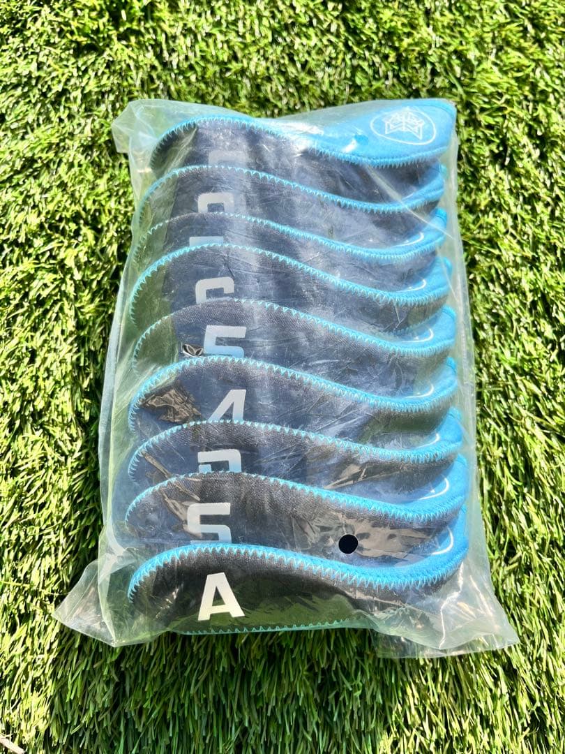 【美品】MAZEL ワンレングスアイアン 9本セット スチール(S) 4〜sw