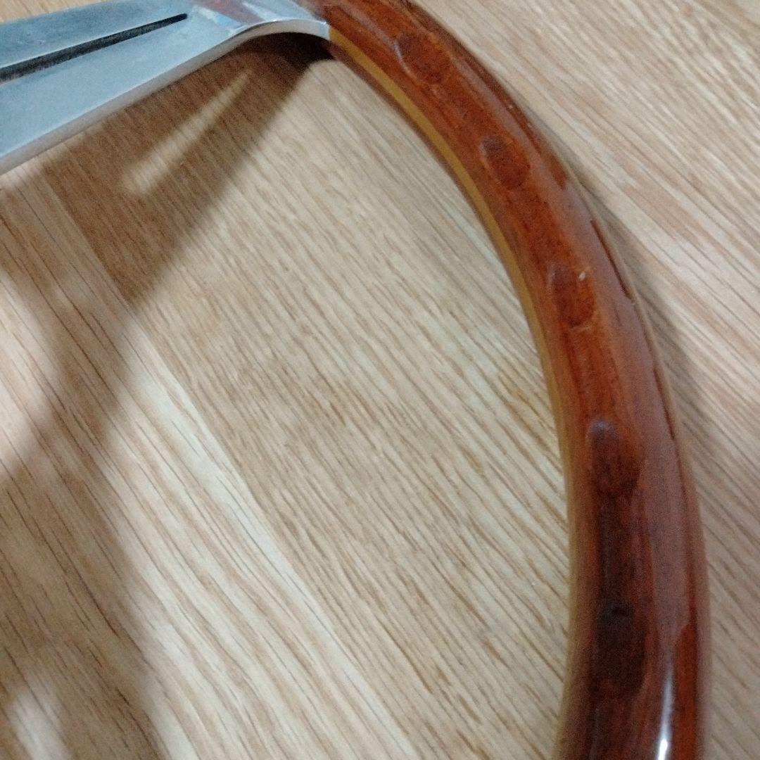 【80'S】NARDI ナルディ　クラシックウッド　ステアリングホイール　当時物