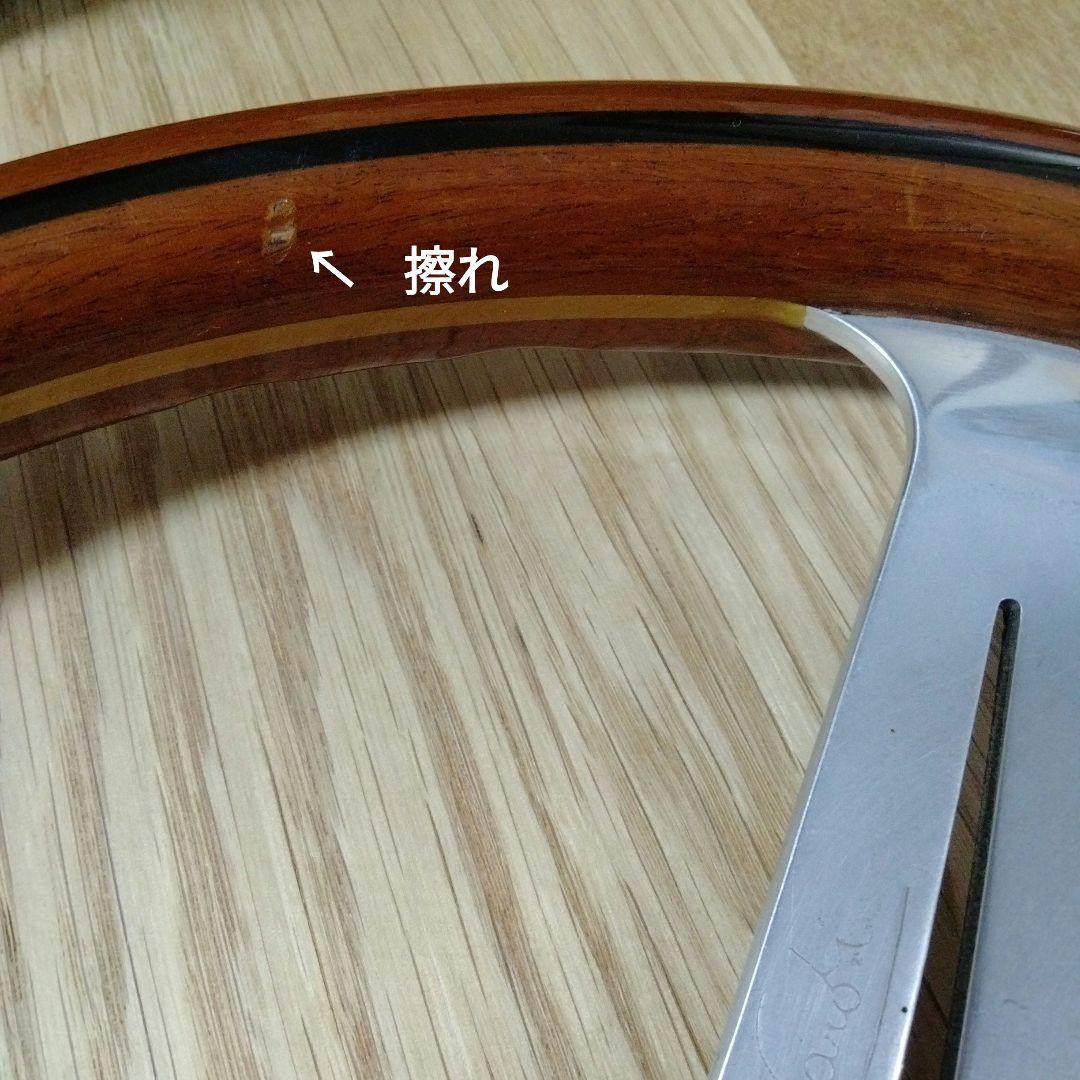 【80'S】NARDI ナルディ　クラシックウッド　ステアリングホイール　当時物